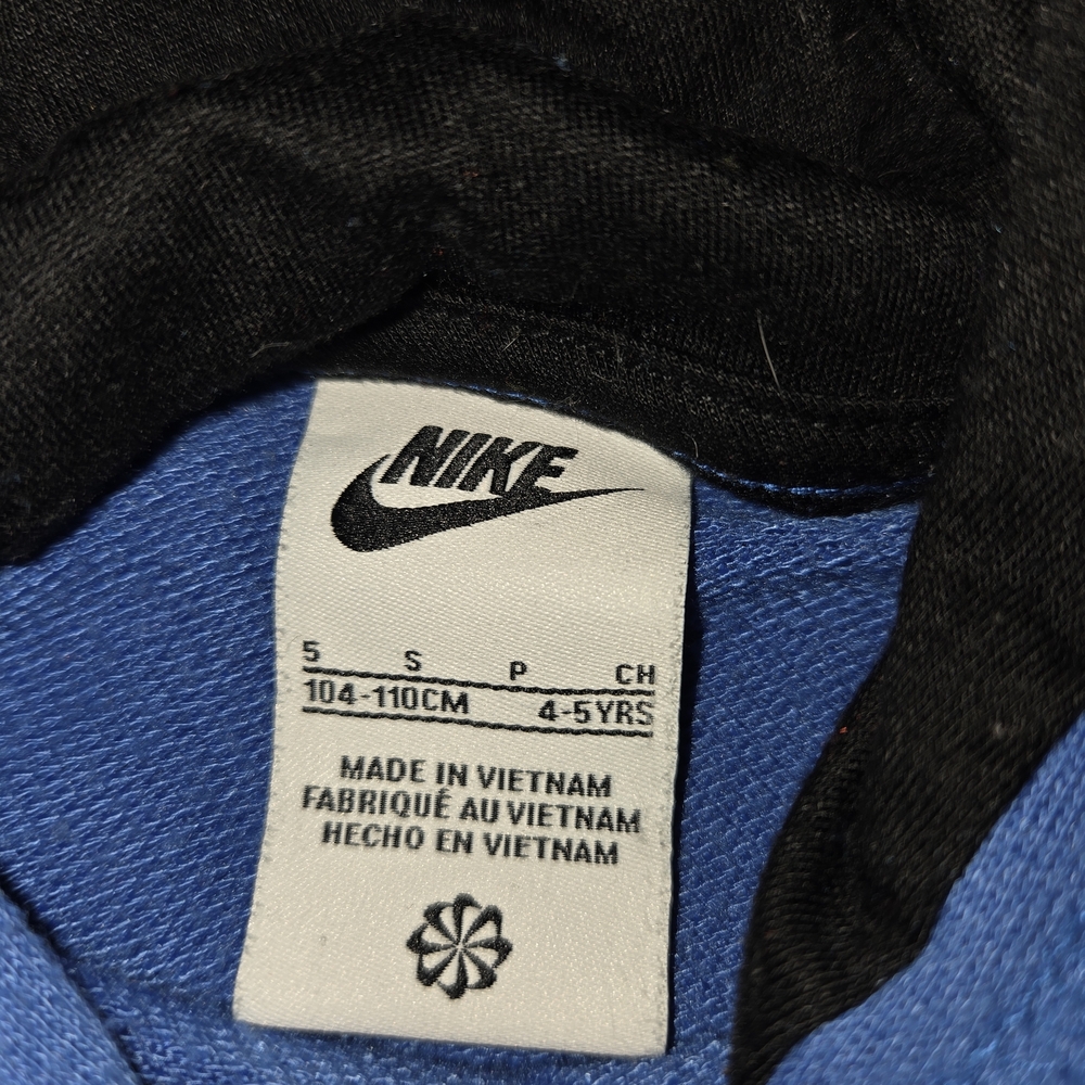 Nike Blue and Black Hoodie and Joggers Set - Picture 3 of 3